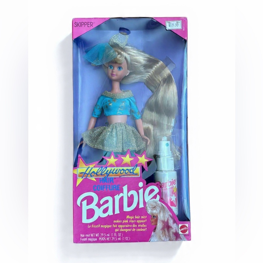 Vintage Barbie Hollywood Hair Skipper Doll with Magic Hair Mist 2309 NIB/NRFB